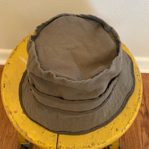 Army Green Bucket Hat Outdoor Summer Cap Unisex Size M - Picture 3 of 5